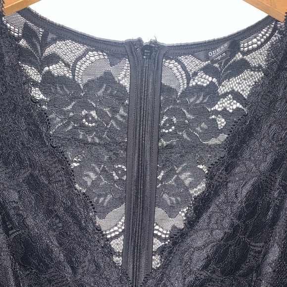 GUESS Black Lace Dress - Picture 2 of 8